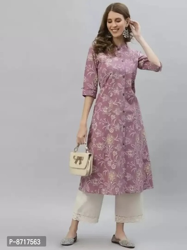 Stylish Fancy Rayon Printed Kurti For Women 