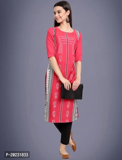 Amazing American Crepe Printed Kurti For Women