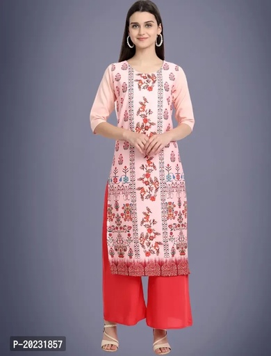 Amazing American Crepe Printed Kurti For Women 