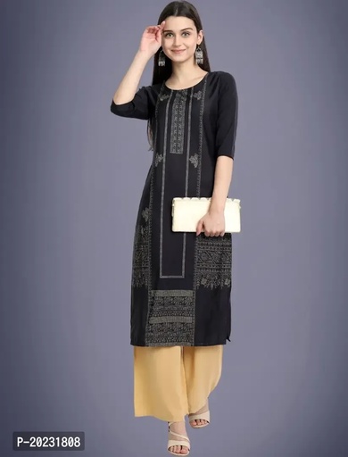 Amazing American Crepe Printed Kurti For Women  