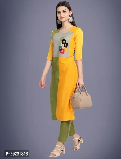 Amazing American Crepe Printed Kurti For Women 