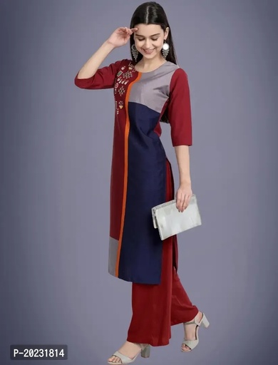 Amazing American Crepe Printed Kurti For Women 