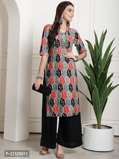 Amazing American Crepe Printed Kurti For Women 